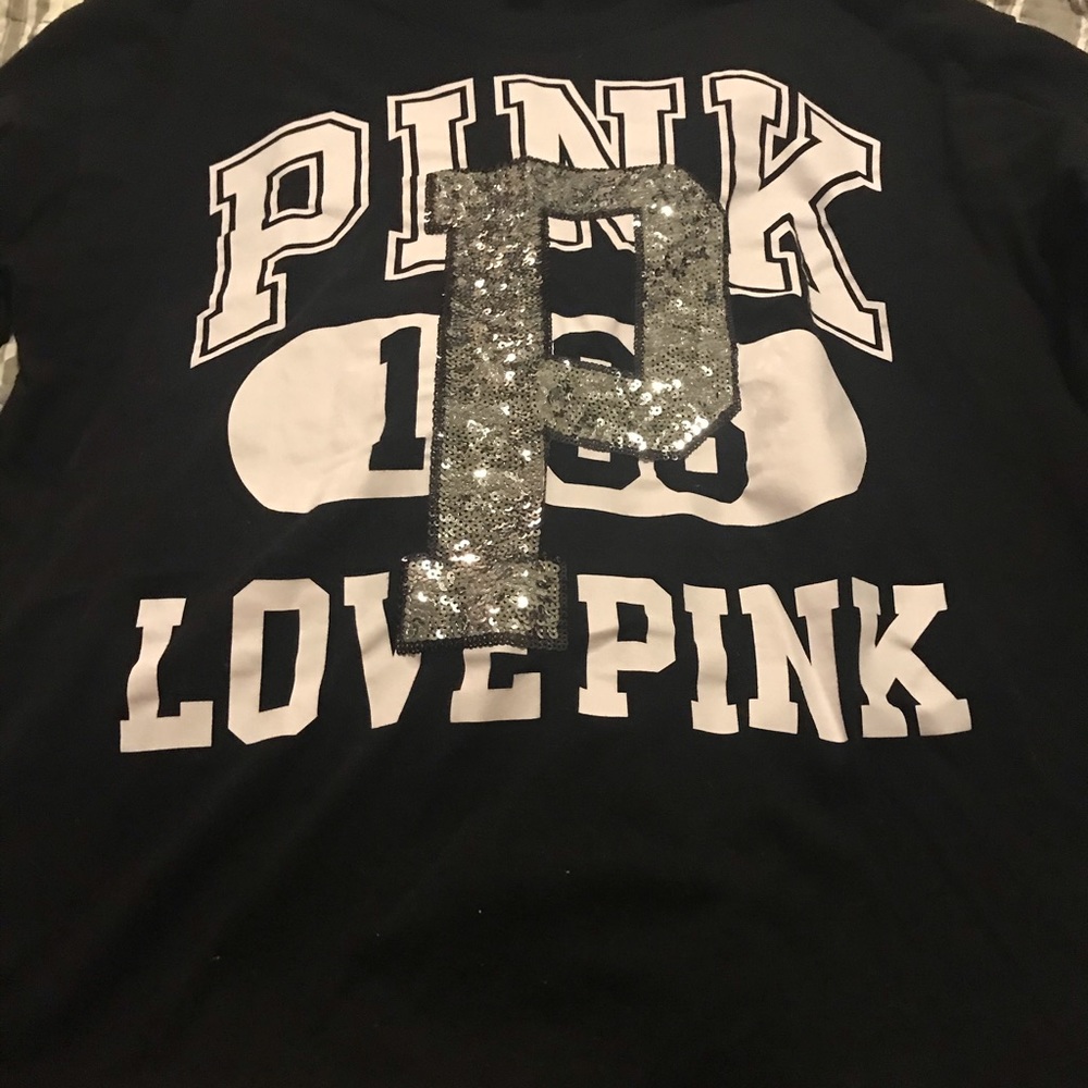 Pink long sleeve top